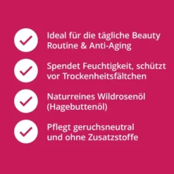 Hagebuttenöl Wildrose Bio Kaltgepresst 50 ml Öl