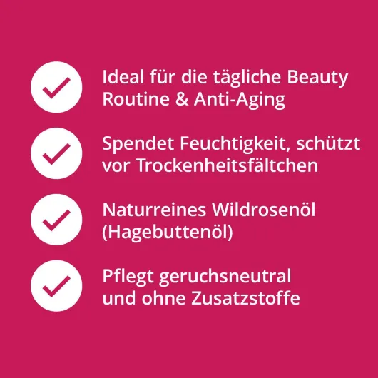 Hagebuttenöl Wildrose Bio Kaltgepresst 50 ml Öl