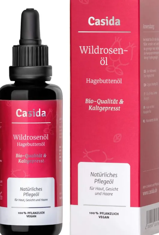 Hagebuttenöl Wildrose Bio Kaltgepresst 50 ml Öl