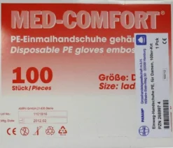 Handschuhe Einmal Für Damen Karton 100 Handschuhe
