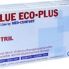 Handschuhe Einmal Nitril L Blau 100 Handschuhe