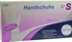 Handschuhe Einmal Vinyl S Puderfrei 100 Stück