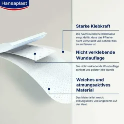 Hansaplast Kinderpflaster Sensitive 1 m x 6 cm 1 Strip