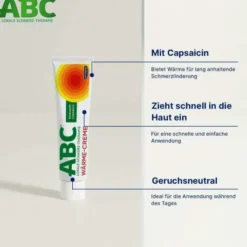 Hansaplast med ABC 50 g Wärme-Creme