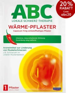 Hansaplast Med Abc Wärme Pflaster Capsicum 1 Stück