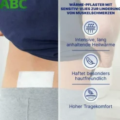 Hansaplast Med ABC Wärme-Pflaster sensitiv 4 Stück