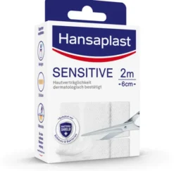 Hansaplast Sensitive 2 m x 6 cm 1 Pflaster