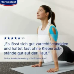 Hansaplast Sport Kinesiologie Tape 5 cm x 5 m blau