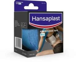 Hansaplast Sport Kinesiologie Tape 5 cm x 5 m blau