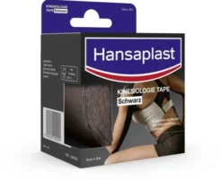 Hansaplast Sport Kinesiologie Tape 5 cm x 5 m schwarz