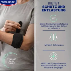 Hansaplast Tennisellenbogen - Bandage Verstellbar 1 Stück