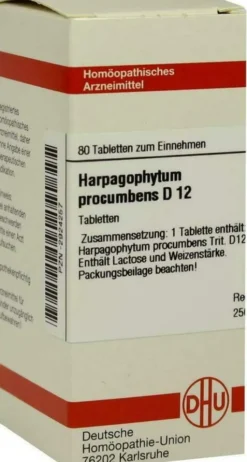 Harpagophytum Procumbens D12 Dhu 80 Tabletten