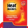 HeatHolders lila Thermosocken Größe 37 - 42 1 Paar