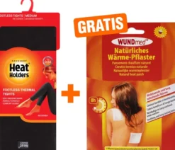 HeatHolders Thermo Leggings Gr.S, 1 Stück + Gratis Wärmepflaster
