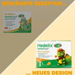 Hedelix HerbalSept Hals Lutscher Kids 6 Stück