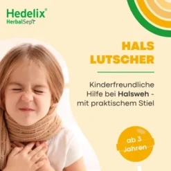 Hedelix HerbalSept Hals Lutscher Kids 6 Stück