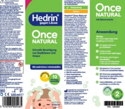 Hedrin Once Natural 100 ml
