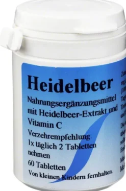Heidelbeer Tabletten
