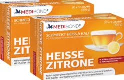 Heiße Zitrone Medibond 2 x 20 Beutel