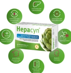 Hepacyn Artischocke 60 Filmtabletten