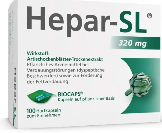 Hepar SL 320 mg 100 Hartkapseln