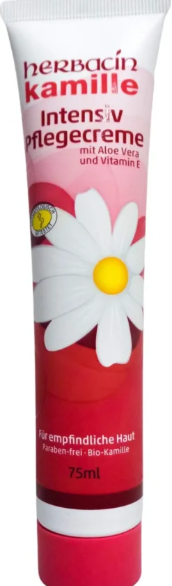 Herbacin Kamille Intensiv Pflegecreme Tube 75 ml