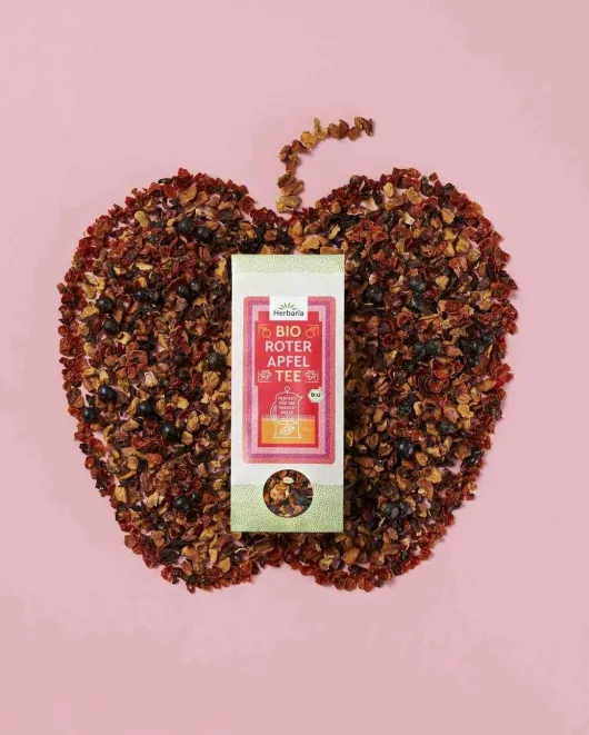 Herbaria Bio Tee Roter Apfel