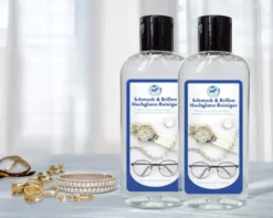 Hochglanz-Reiniger für Schmuck und Brillen, 2 x 100ml, 2er Set Captain Clean