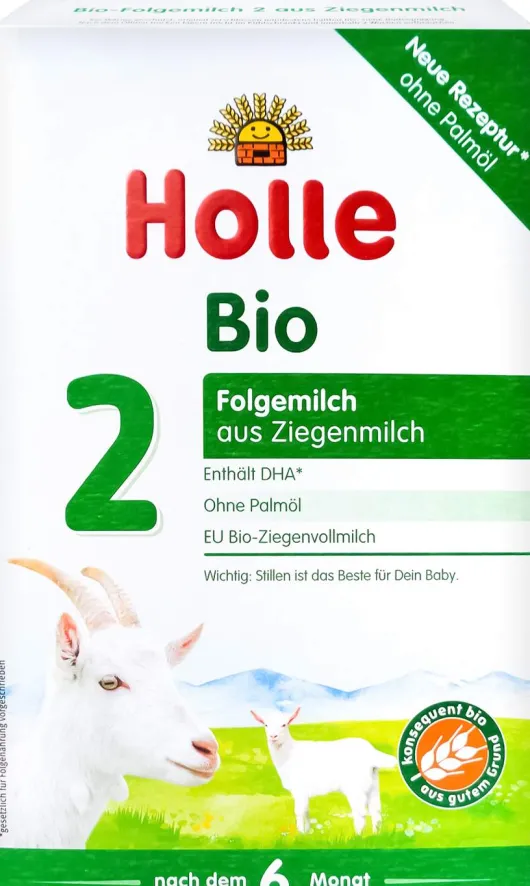 Holle Bio Folgemilch 2 auf Ziegenmilchba