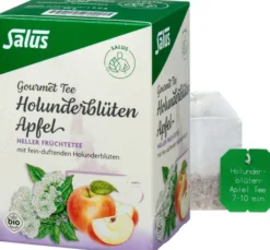 Holunderblüten Apfel Tee Salus 15 X 2 G