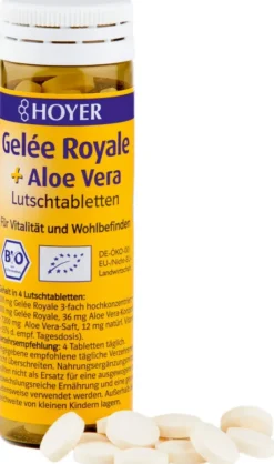 Hoyer Bio Gelee Royale & Aloe Vera 60 Lutschtabletten