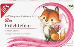 H&S Bio Baby- und Kindertee Früchtefein 20 Filterbeutel