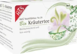 H&S Bio Kräutertee Filterbeutel 20 X 1,5 G
