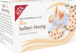H&S Bio Salbei Honig 20 Filterbeutel