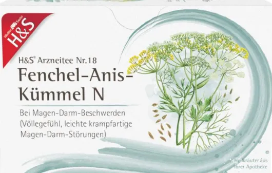 H&S Fenchel-Anis-Kümmel N 20 Filterbeutel