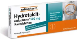 Hydrotalcid-ratiopharm 500 mg 20 Kautabletten