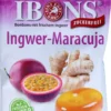 Ibons Ingwer Maracuja O.Zucker Tüte Lutschbonbons 75g