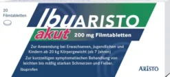Ibuaristo Akut 200 mg 20 Filmtabletten