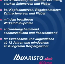 Ibuaristo Akut 400 mg 20 Filmtabletten