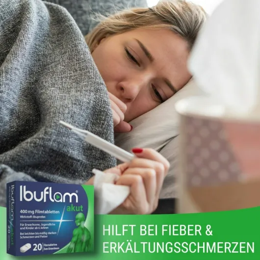 Ibuflam akut 400 mg 20 Filmtabletten