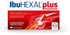 IbuHEXAL plus Paracetamol 200 mg - 500 mg 10 Filmtabletten