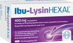Ibu-Lysin Hexal 400 mg 50 Filmtabletten