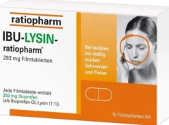 Ibu Lysin Ratiopharm 200 mg 10 Filmtabletten