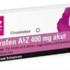 Ibuprofen Abz 400 mg Akut 50 Filmtabletten