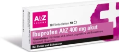 Ibuprofen Abz 400 mg Akut 10 Filmtabletten