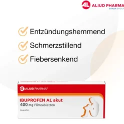 Ibuprofen Al Akut 400 mg 20 Filmtabletten
