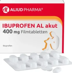 Ibuprofen Al Akut 400 mg 20 Filmtabletten