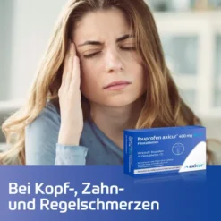 Ibuprofen Axicur 400 mg Akut 10 Filmtabletten