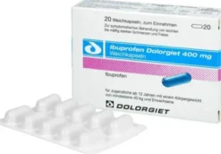 Ibuprofen Dolorgiet 400 mg 20 Weichkapseln