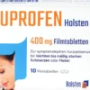 Ibuprofen Holsten Akut 400 mg 10 Filmtabletten